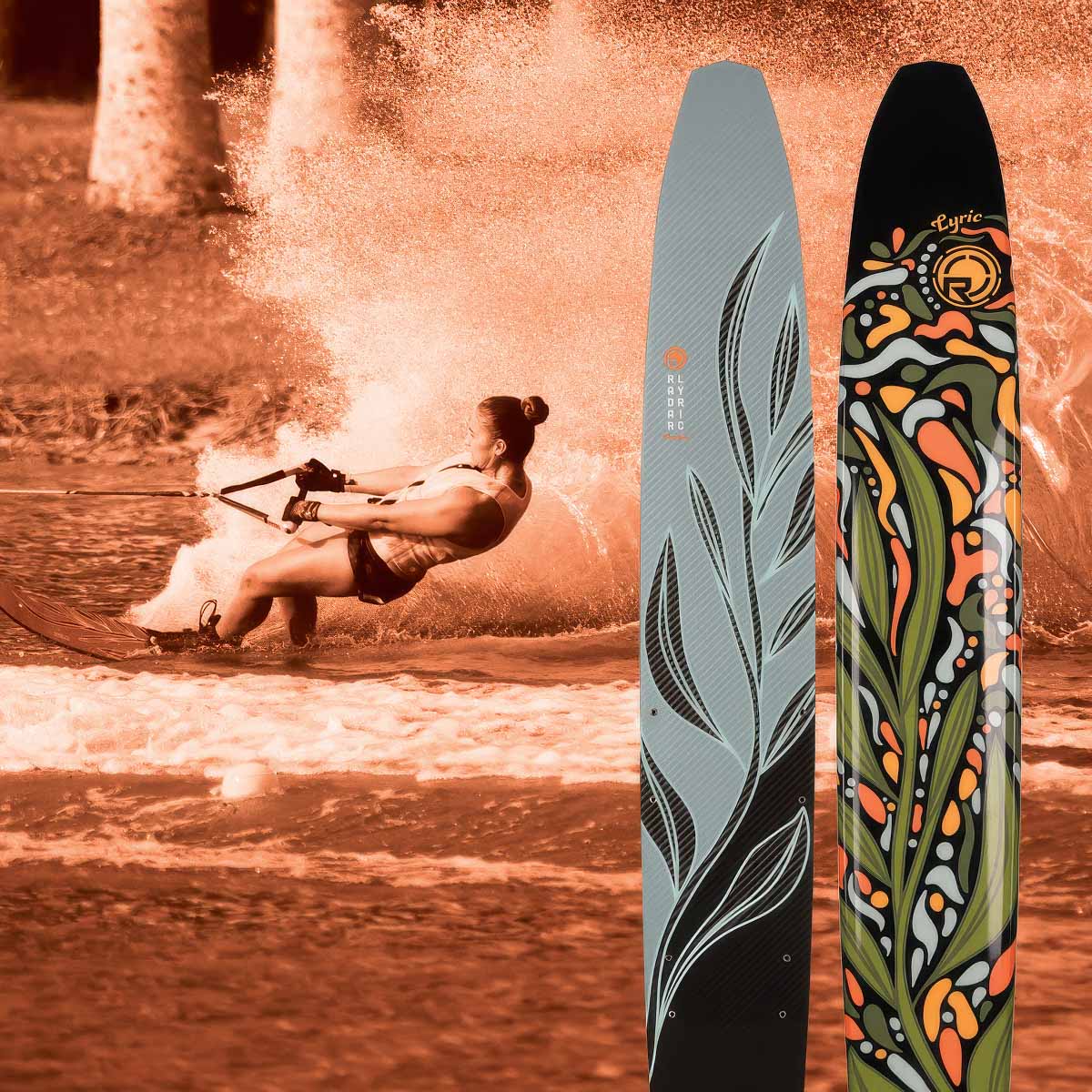 Radar Graphite Lyric w/ Lyric BOA & Lyric BOA ARTP Water Ski Package 2025