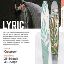 Radar Lyric w/ Double Lyric BOA Water Ski Package 2025