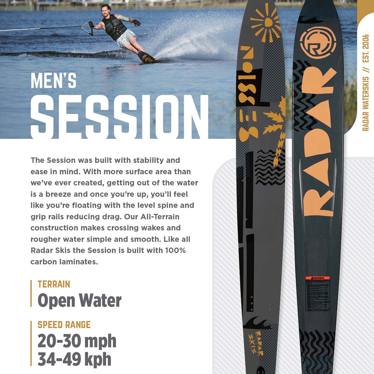 Radar Session w/ Vector BOA & Vector BOA ARTP Water Ski Package 2025