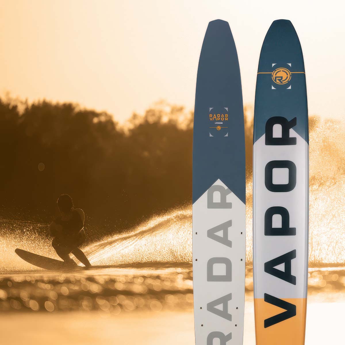 Radar Lithium Vapor w/ Carbitex Vector BOA Dbl Boot Water Ski Package 2025