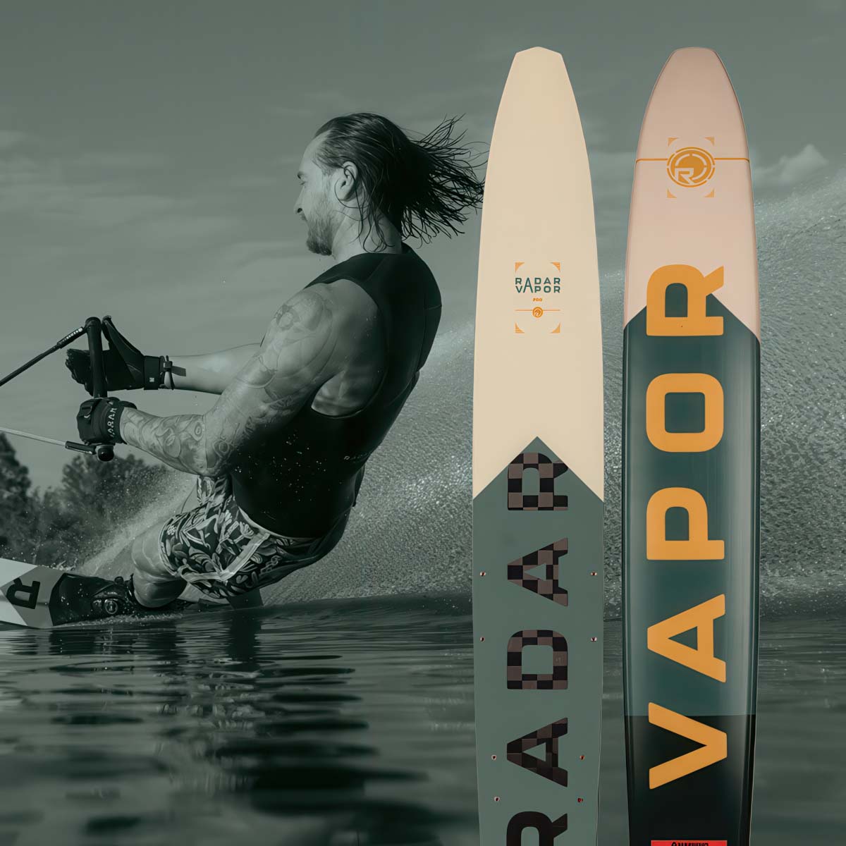 Radar Pro Build Vapor Water Ski 2025 - Textreme / Alpine