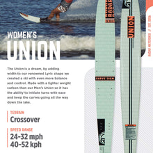 Radar Women's Union w/ Prime & ARTP Water Ski Package 2025