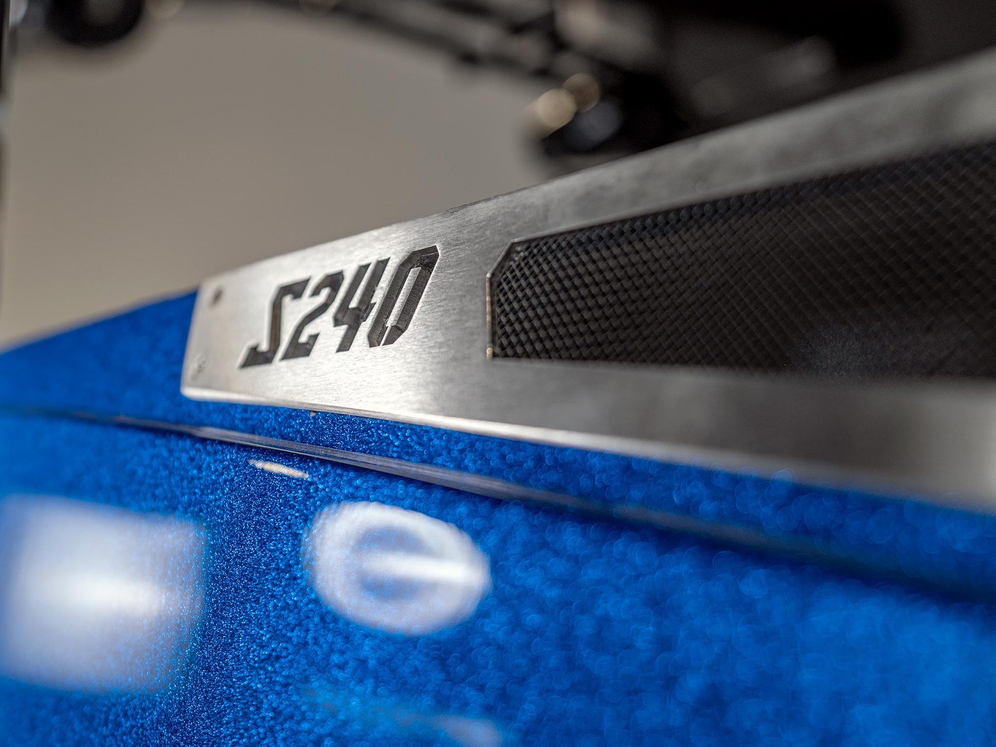 2025 Supreme S240 - Canadian Blue Flake / Grey - BoardCo Boats