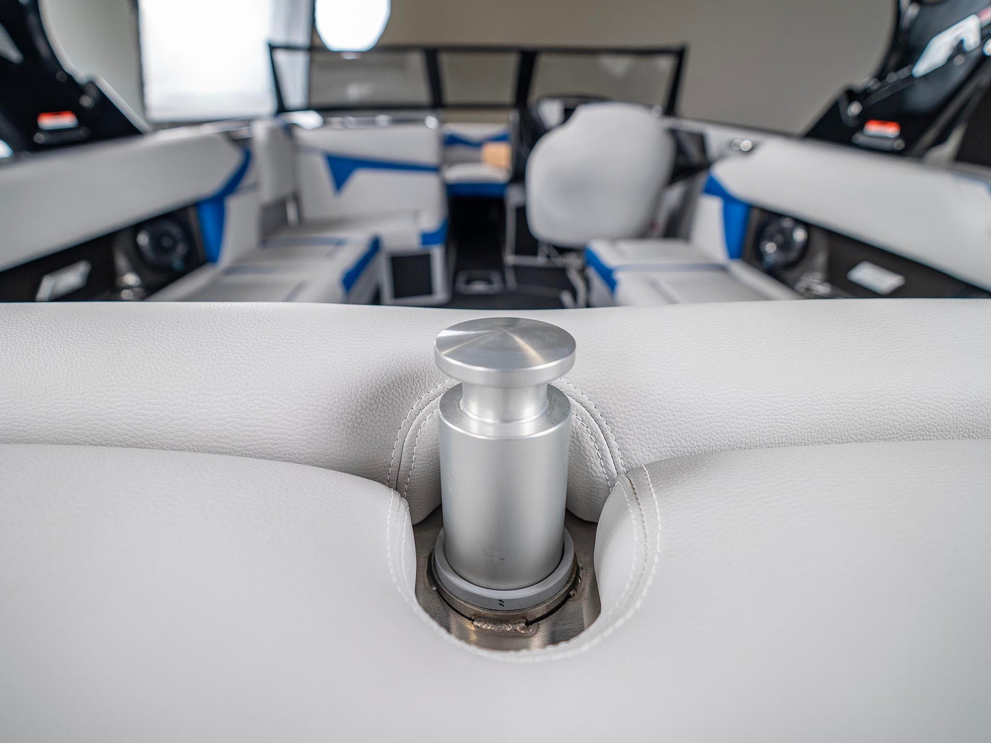 2025 Supreme S240 - Canadian Blue Flake / Grey - BoardCo Boats