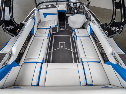 2025 Supreme S240 - Canadian Blue Flake / Grey - BoardCo Boats
