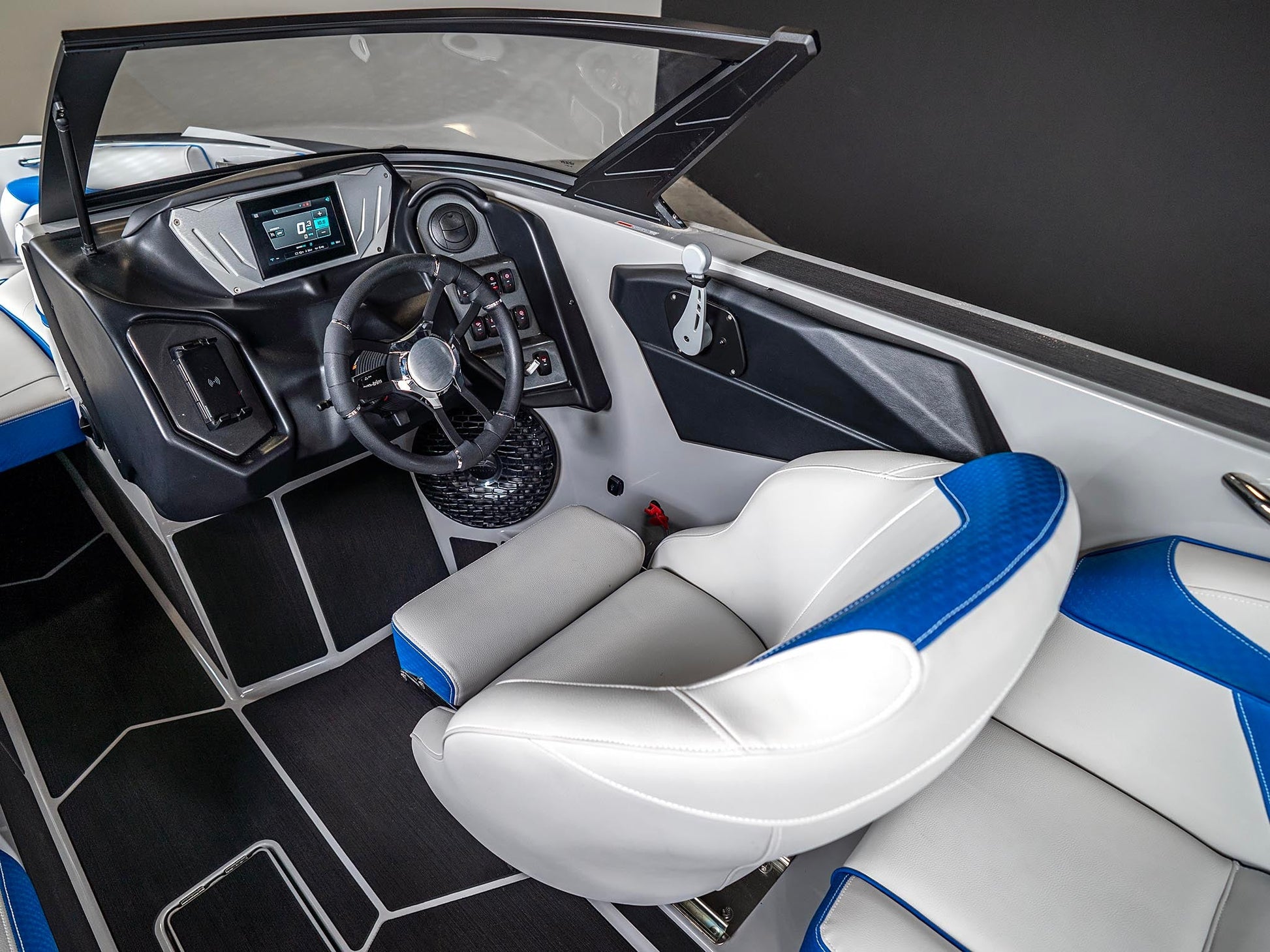 2025 Supreme S240 - Canadian Blue Flake / Grey - BoardCo Boats