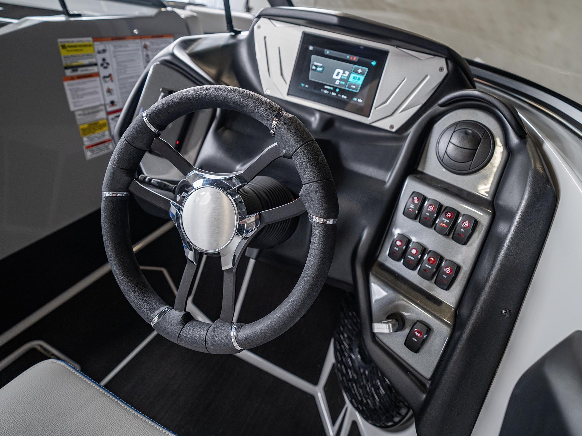 2025 Supreme S240 - Canadian Blue Flake / Grey - BoardCo Boats