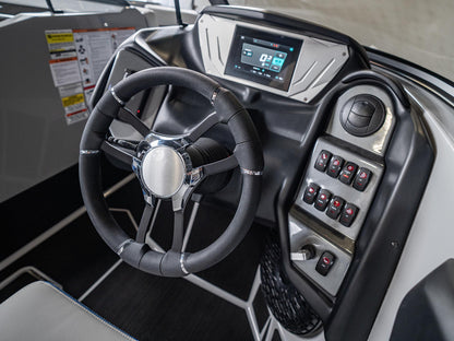 2025 Supreme S240 - Canadian Blue Flake / Grey - BoardCo Boats