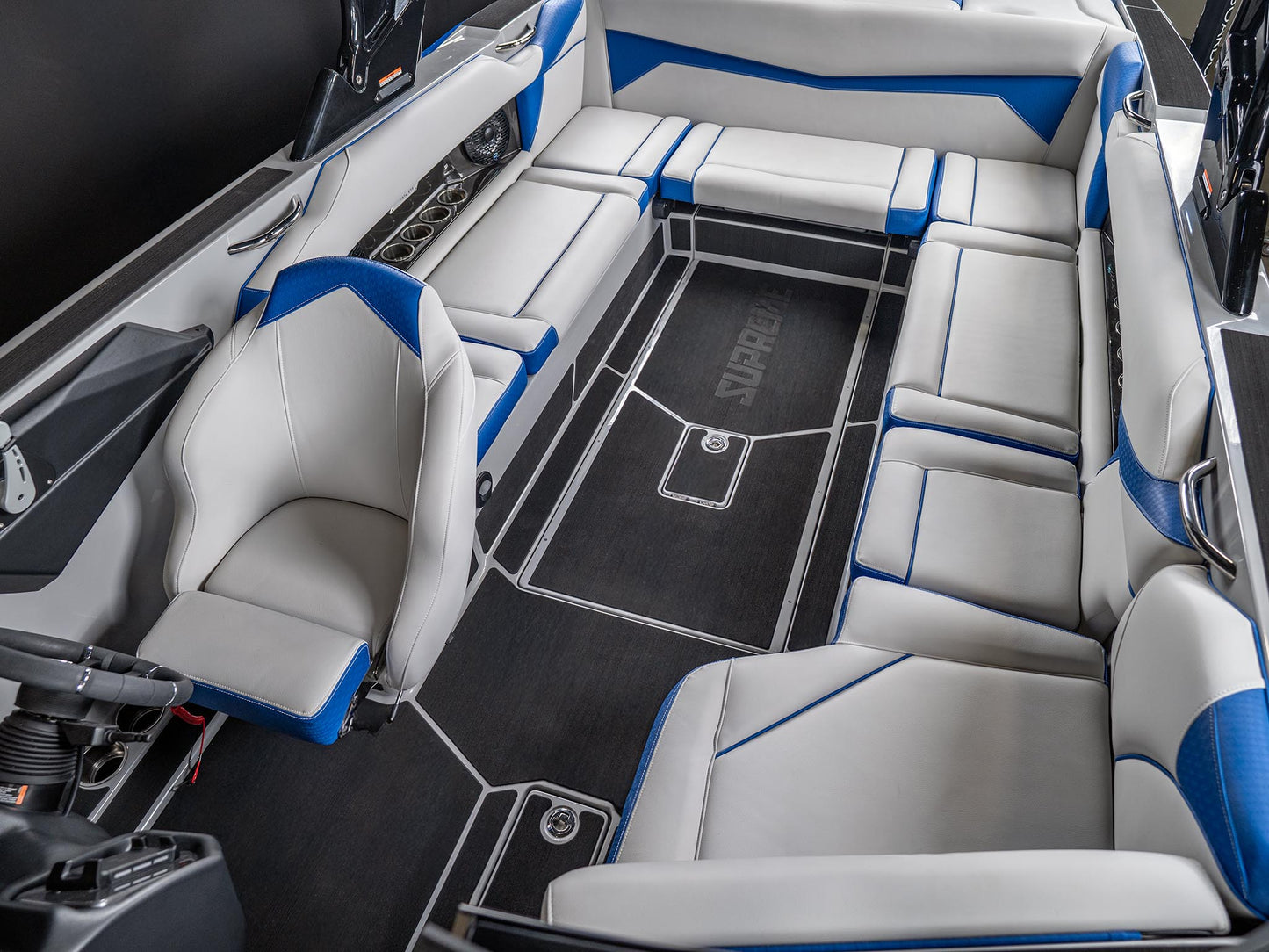 2025 Supreme S240 - Canadian Blue Flake / Stone Grey - BoardCo