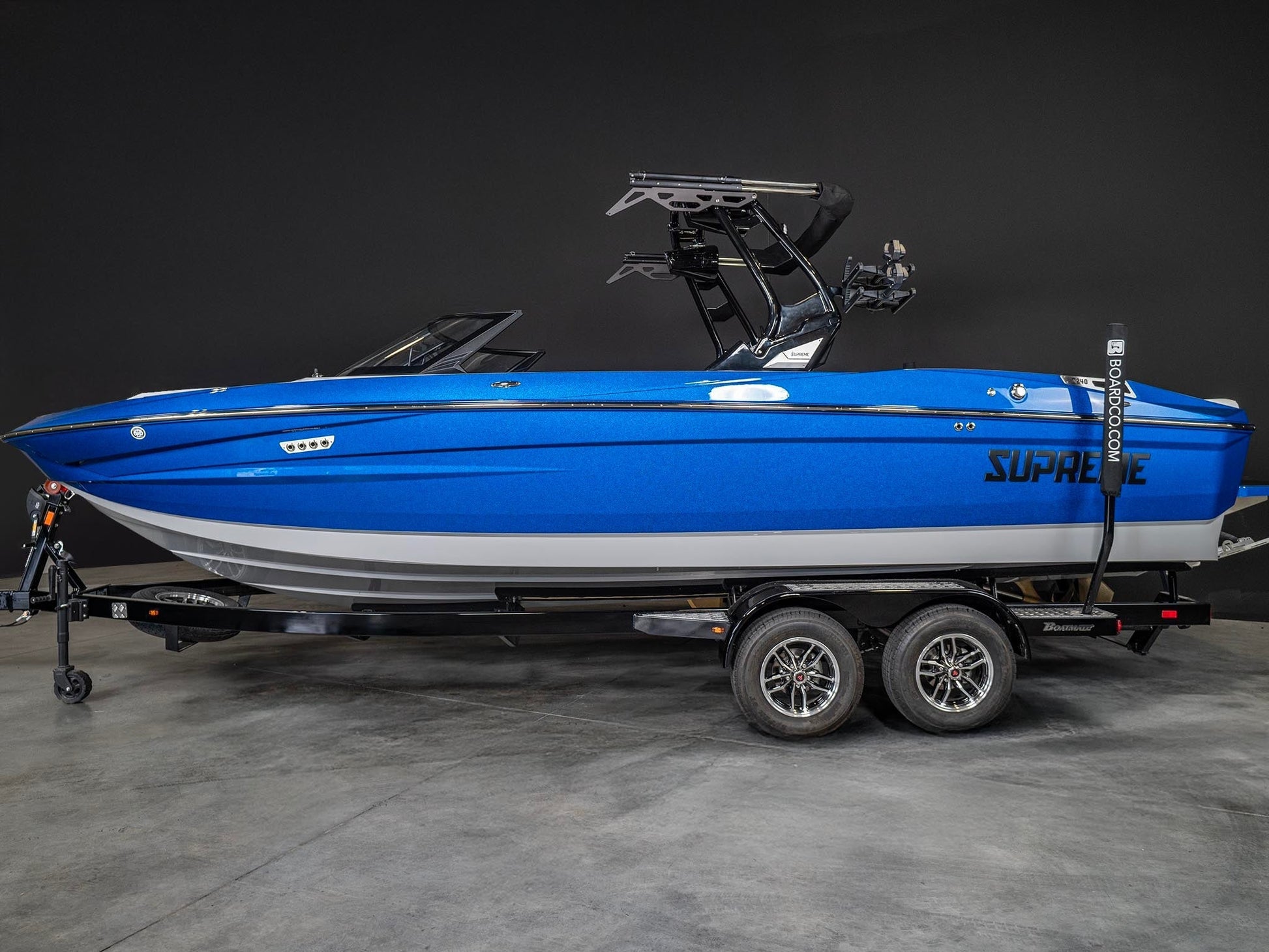 2025 Supreme S240 - Canadian Blue Flake / Stone Grey - BoardCo