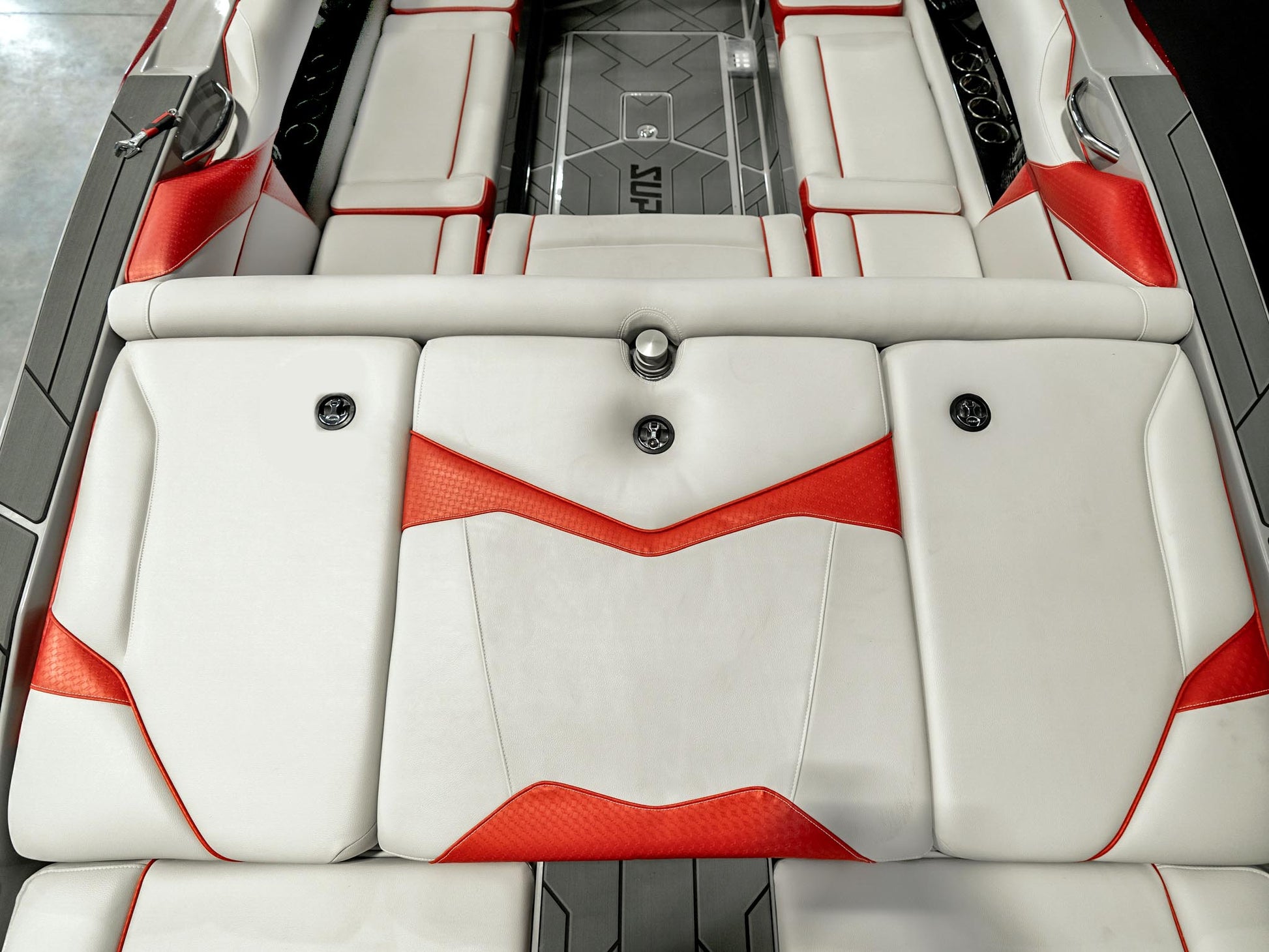 2025 Supreme S240 - Fire Red Flake / Stone Grey - BoardCo
