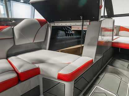 2025 Supreme S240 - Fire Red Flake / Stone Grey - BoardCo
