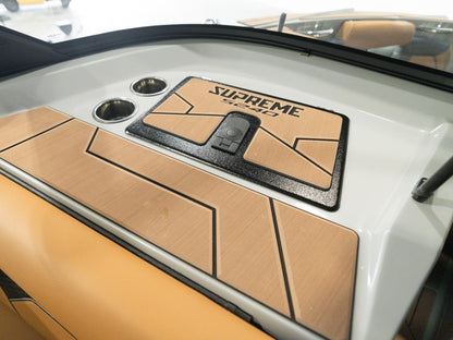 2025 Supreme S240 - Stone Grey - BoardCo Boats