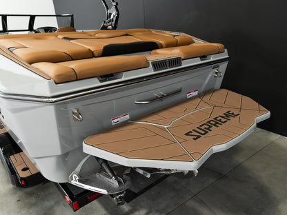 2025 Supreme S240 - Stone Grey - BoardCo Boats