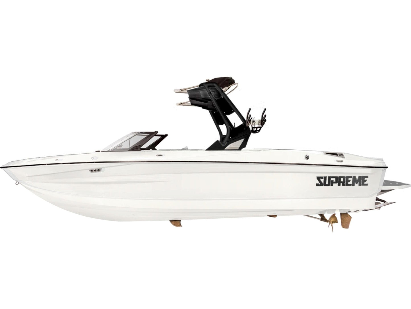 2025 Supreme S240 - White Frost - BoardCo Boats
