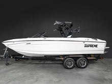 2025 Supreme S240 - White Frost / Castano Brown Interior - BoardCo Boats