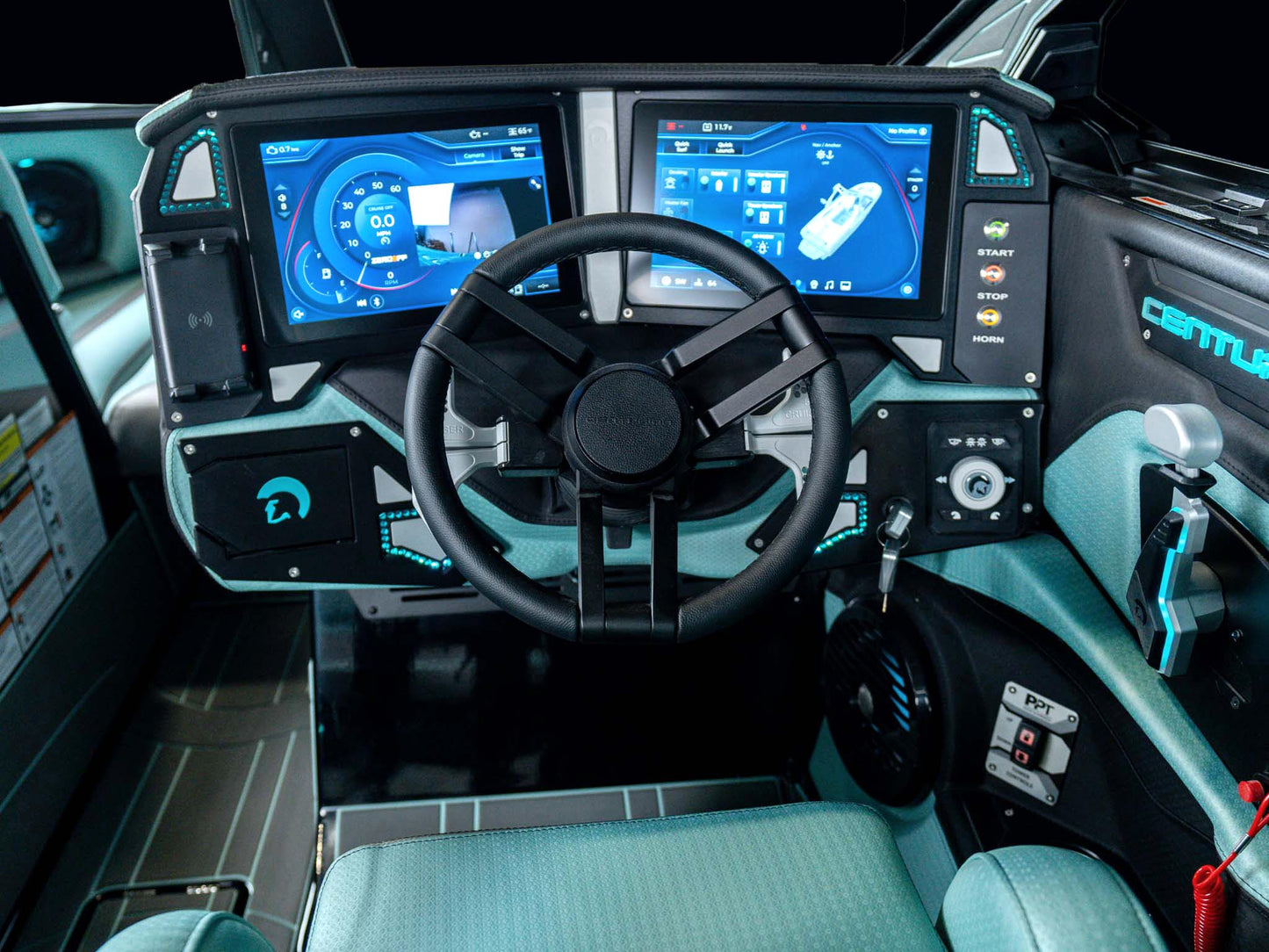 2026 Centurion Ri245 - Onyx Black Flake / Spearmint