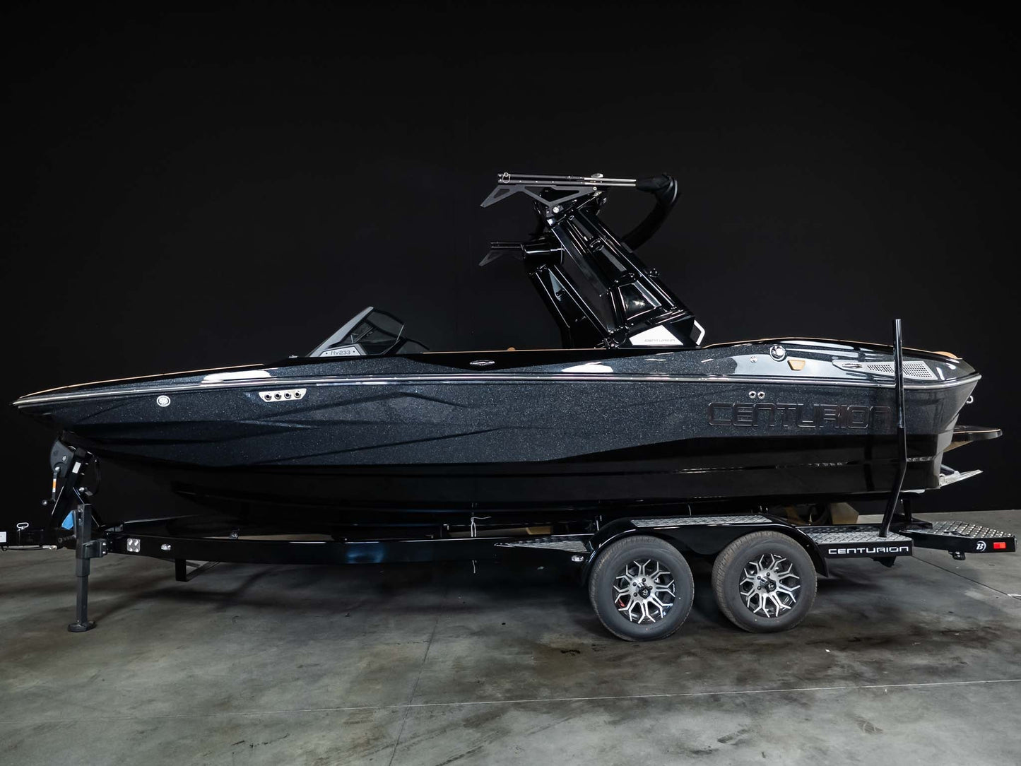 2026 Centurion NV233 - Black / Black Metal Flake - BoardCo