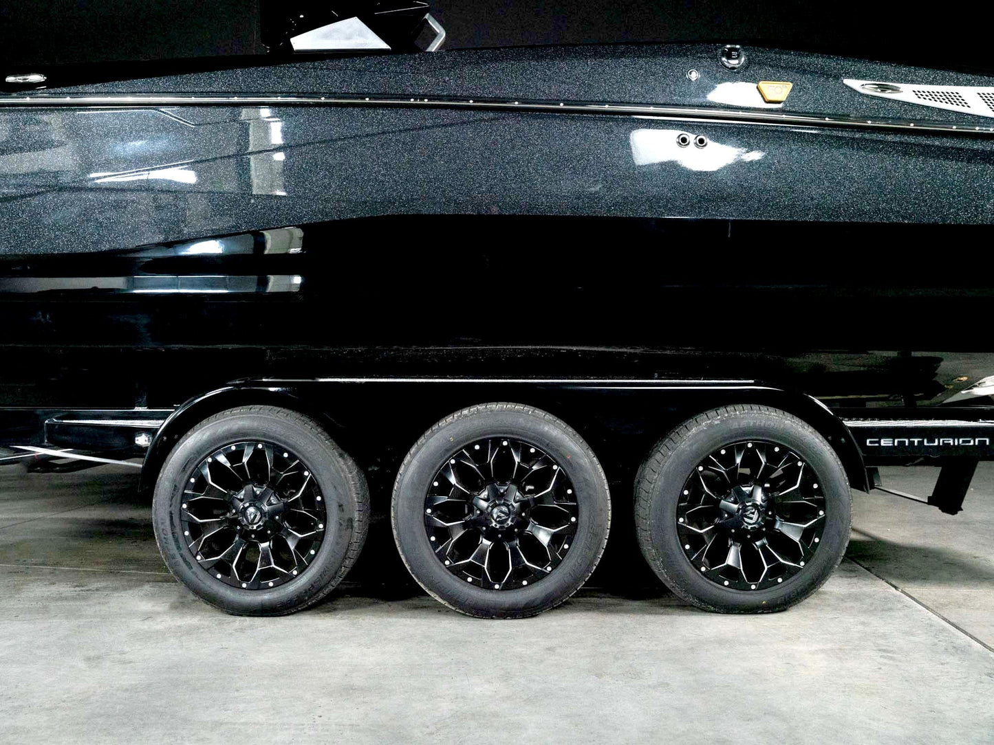 2026 Centurion NV243 - Black Flake / Onyx Black - BoardCo
