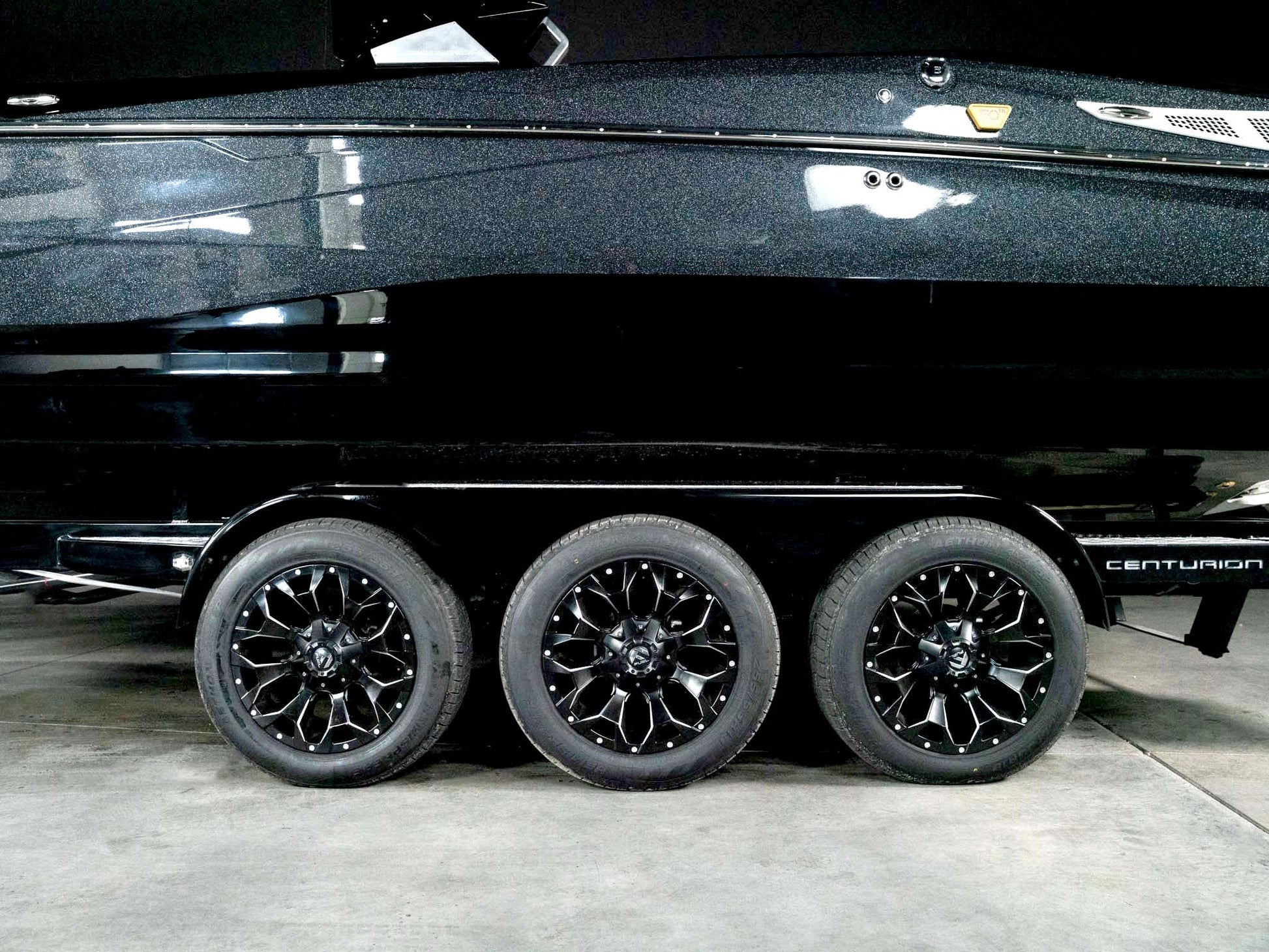 2026 Centurion NV243 - Black Flake / Onyx Black - BoardCo