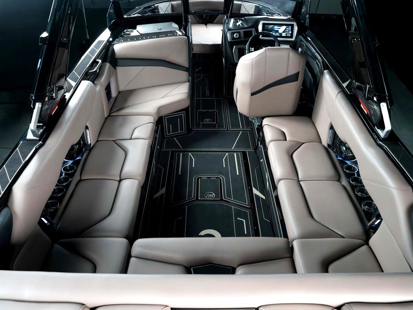 2026 Centurion NV243 - Black Flake / Onyx Black - BoardCo