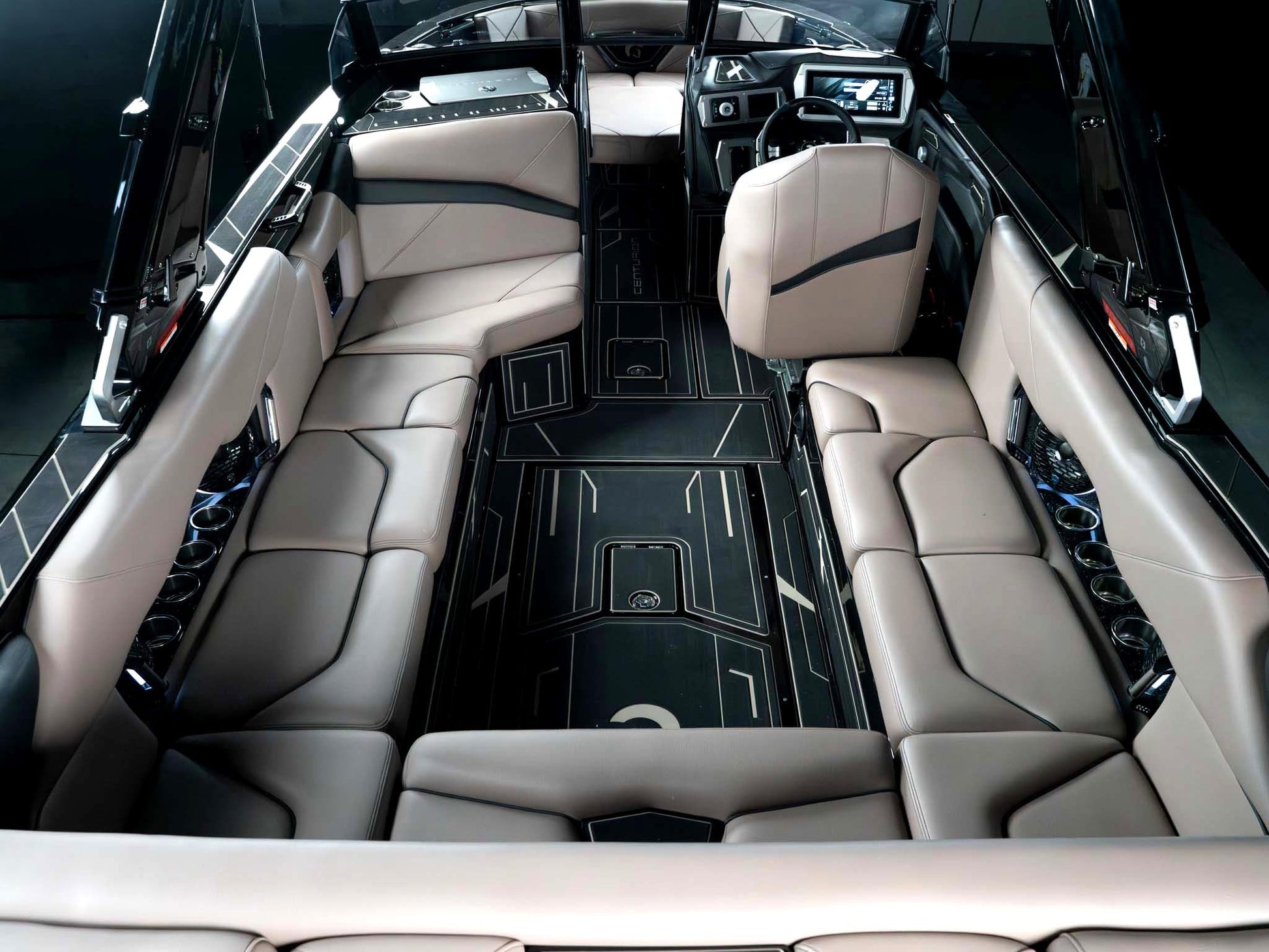 2026 Centurion NV243 - Black Flake / Onyx Black - BoardCo