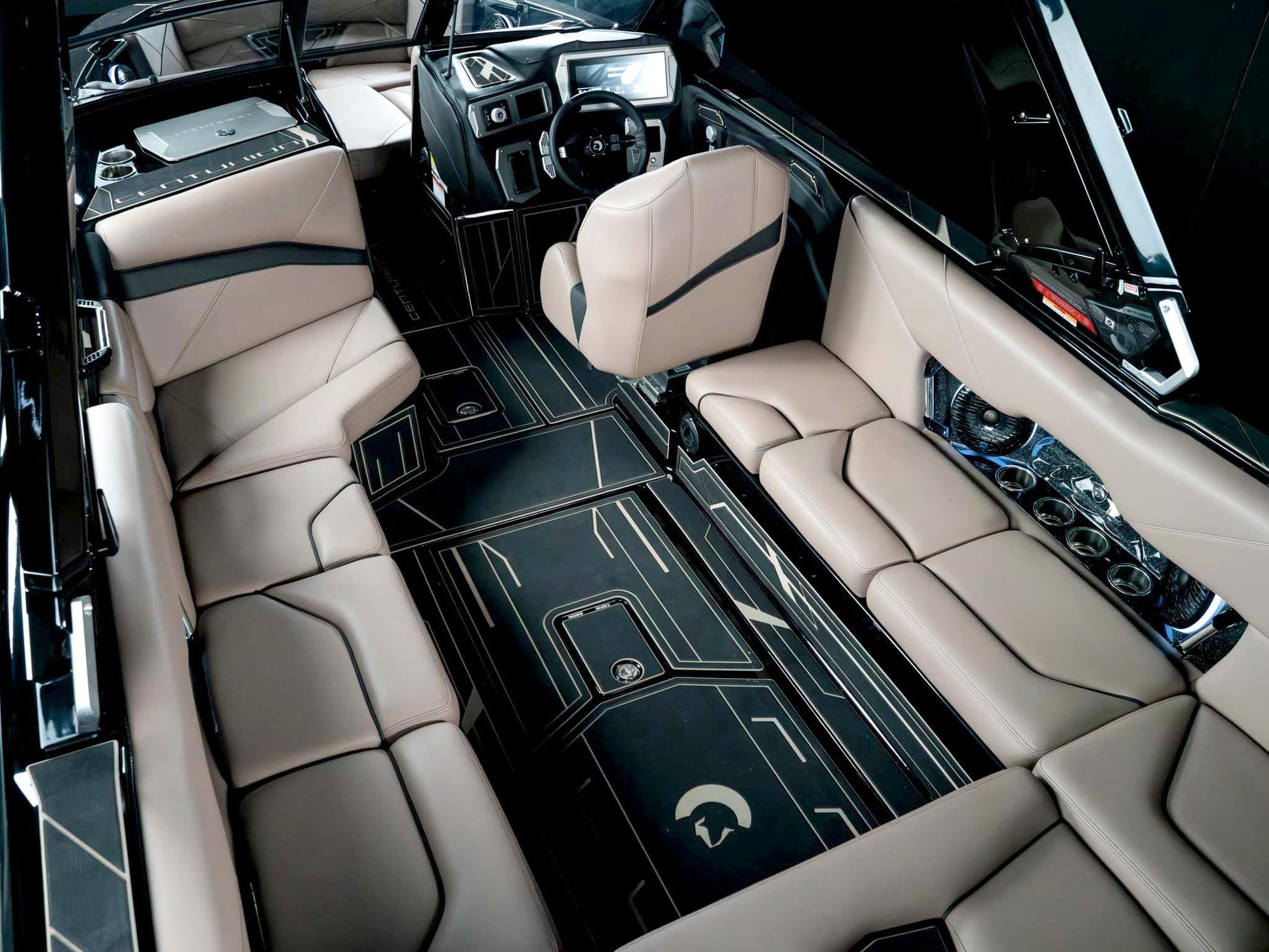 2026 Centurion NV243 - Black Flake / Onyx Black - BoardCo