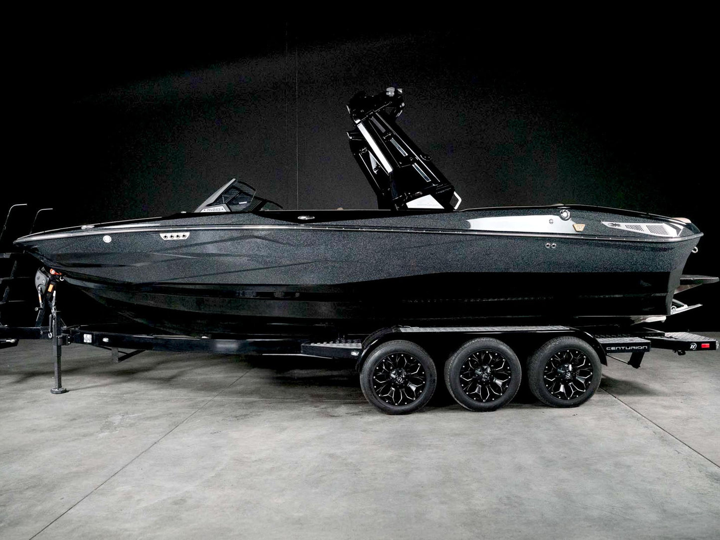 2026 Centurion NV243 - Black Flake / Onyx Black - BoardCo