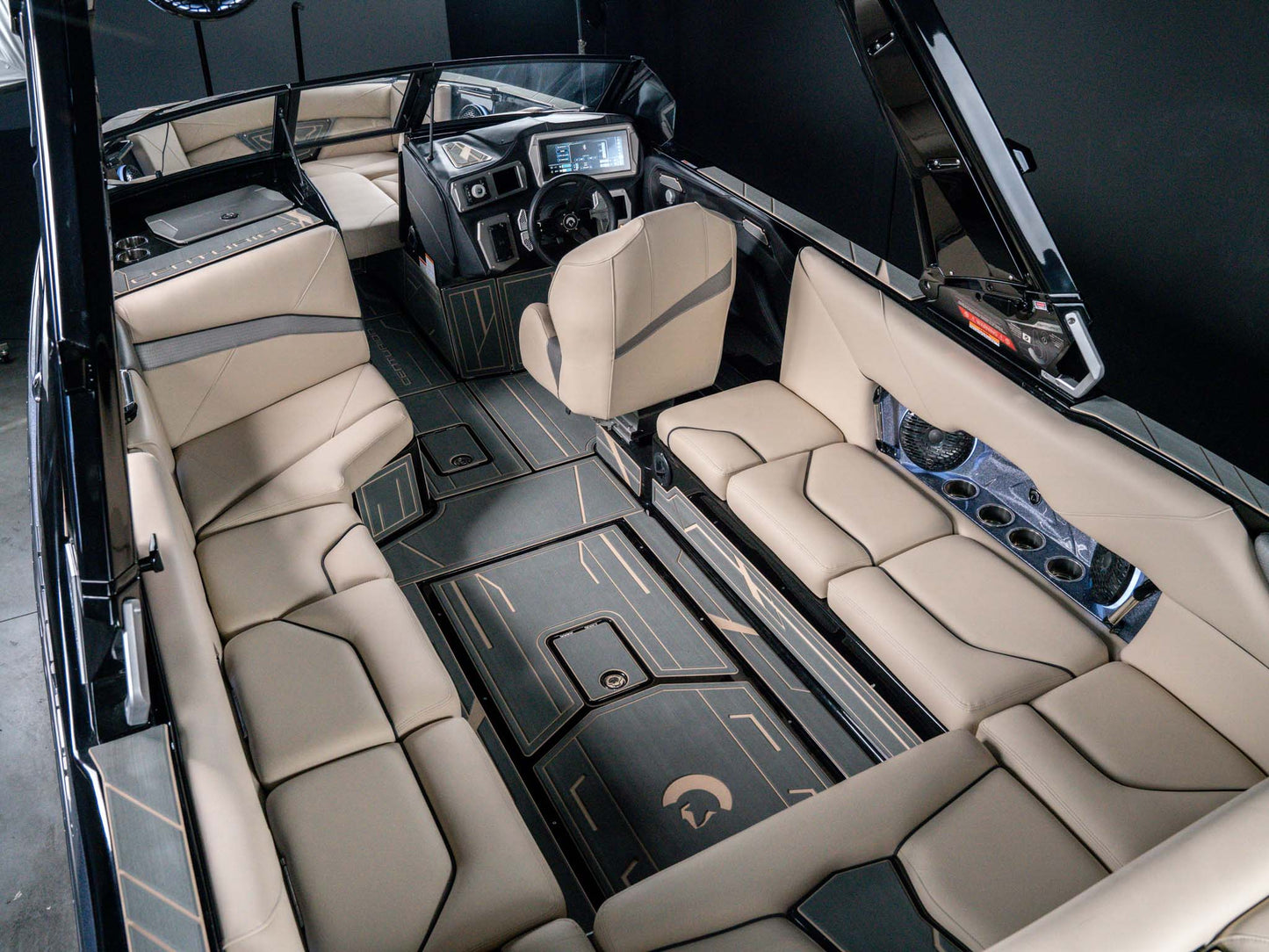 2026 Centurion NV243 - GunMetal Flake / Onyx Black - BoardCo