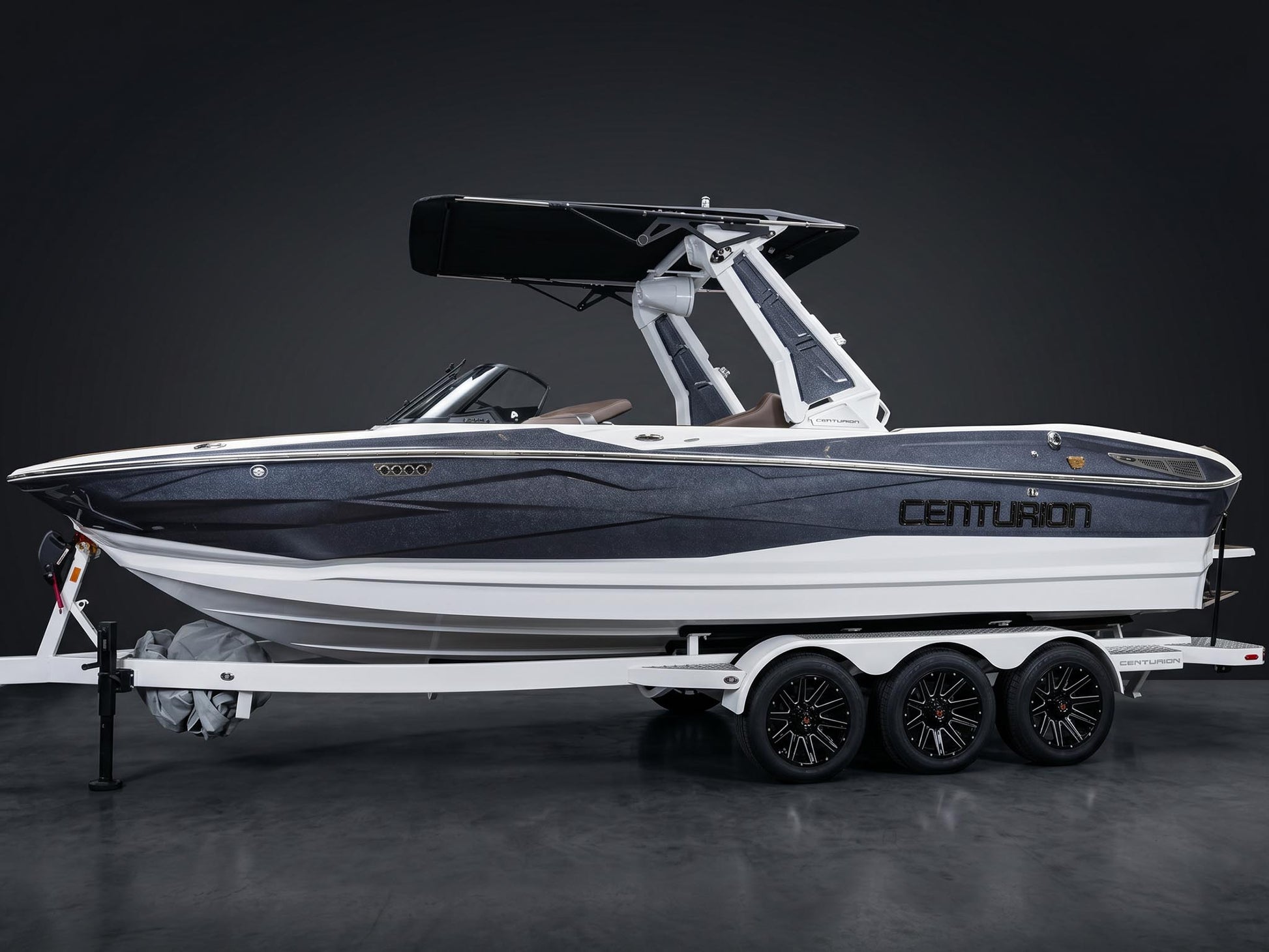 2026 Centurion NV243 - Gunmetal Flake / White Frost / Mocha - BoardCo
