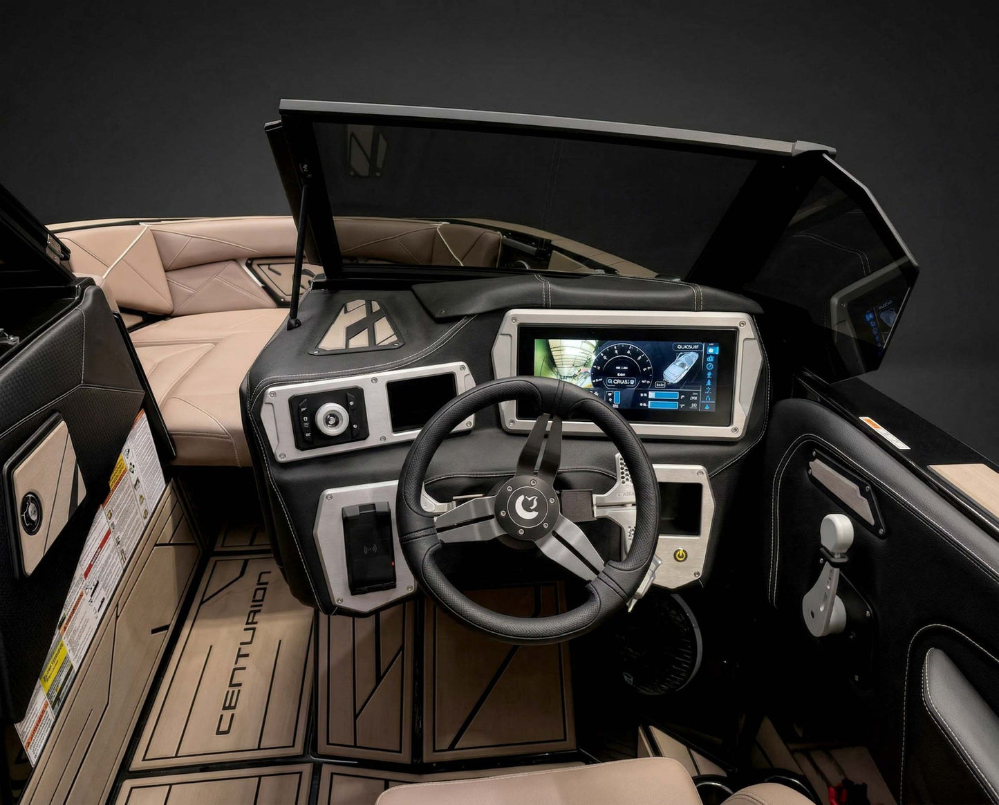 2026 Centurion Nv243 - Onyx Black / White Frost - BoardCo
