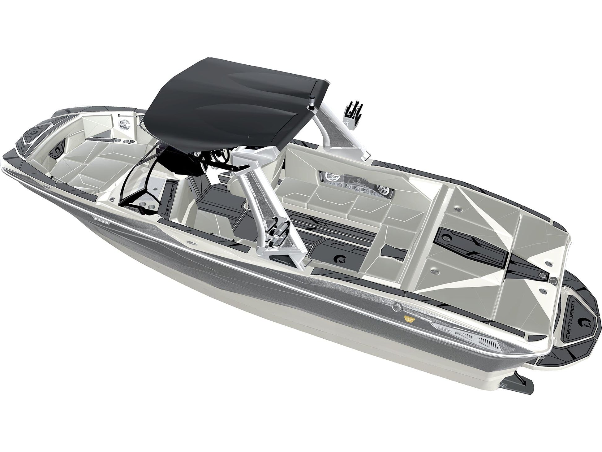 2026 Centurion NV243 - Silver Flake / White Frost - BoardCo