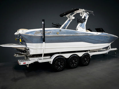 2026 Centurion Nv243 - Steel Blue Flake / White Frost - BoardCo