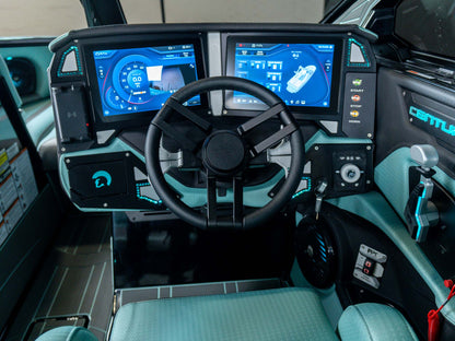 2026 Centurion Ri245 - Black Flake / Spearmint - BoardCo Boats