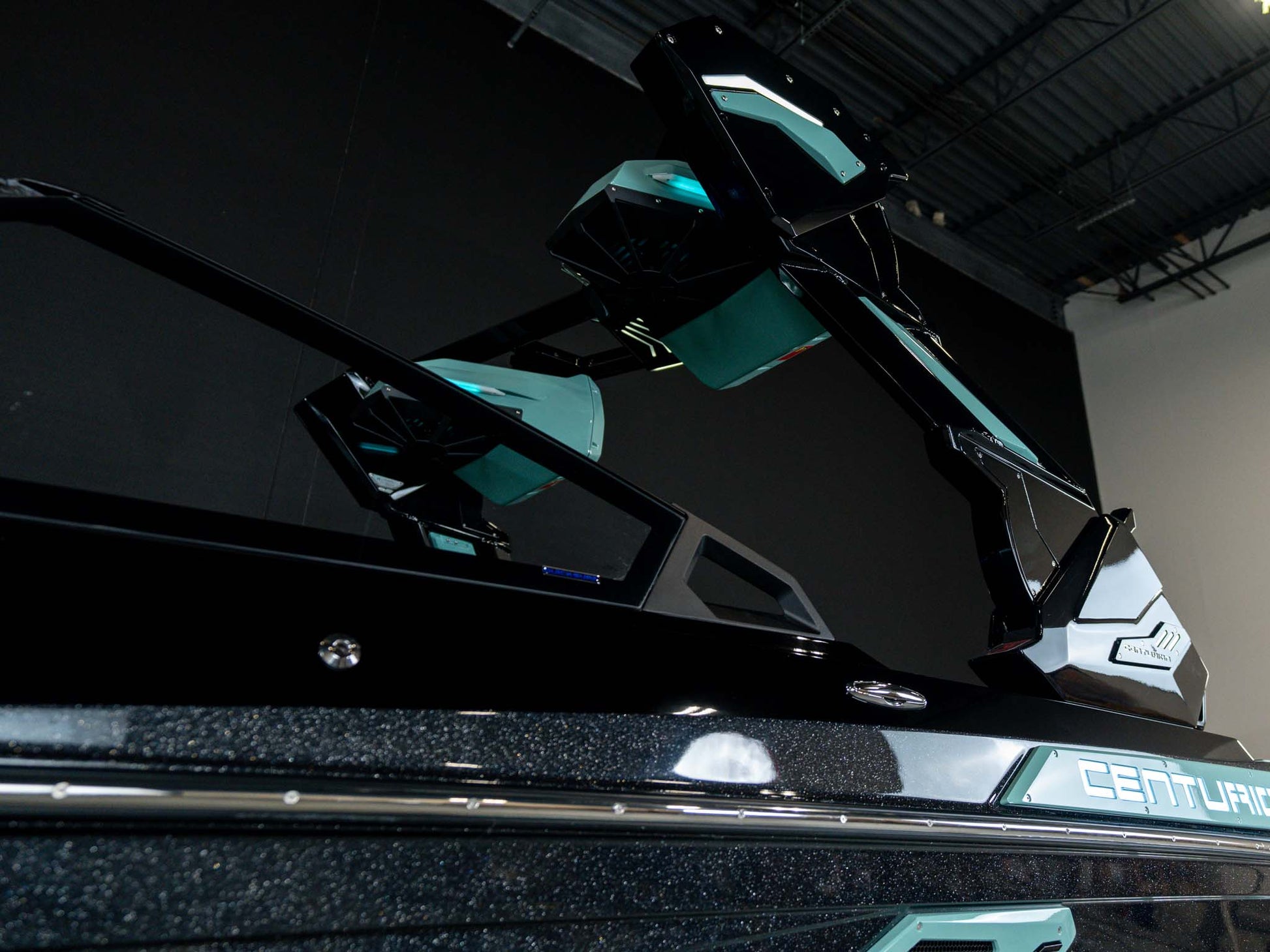 2026 Centurion Ri245 - Black Flake / Spearmint - BoardCo Boats