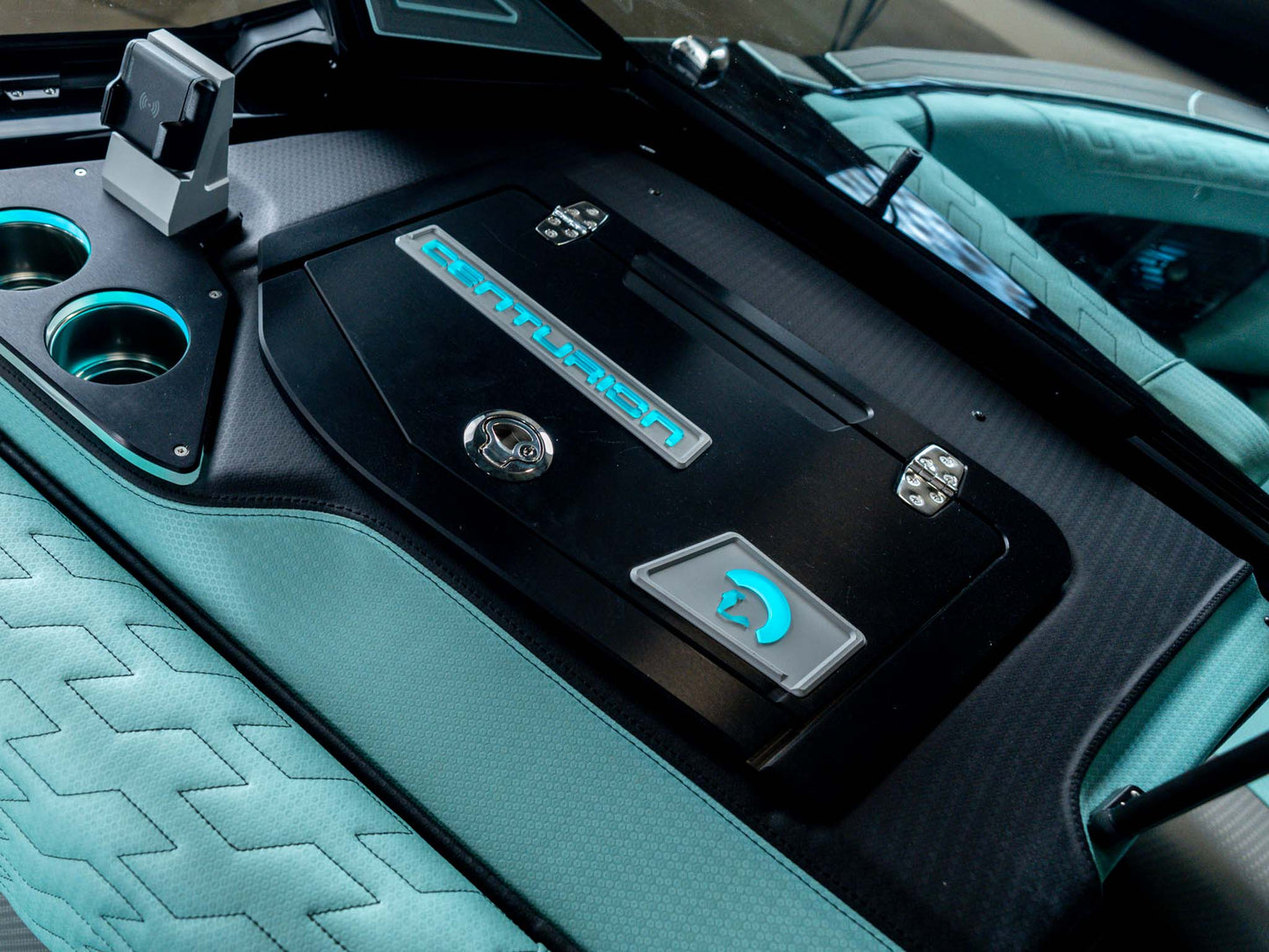 2026 Centurion Ri245 - Black Flake / Spearmint - BoardCo Boats
