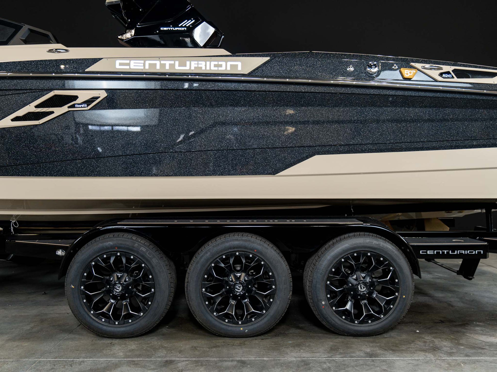 2026 Centurion Ri245 - Black Flake / Tan - BoardCo