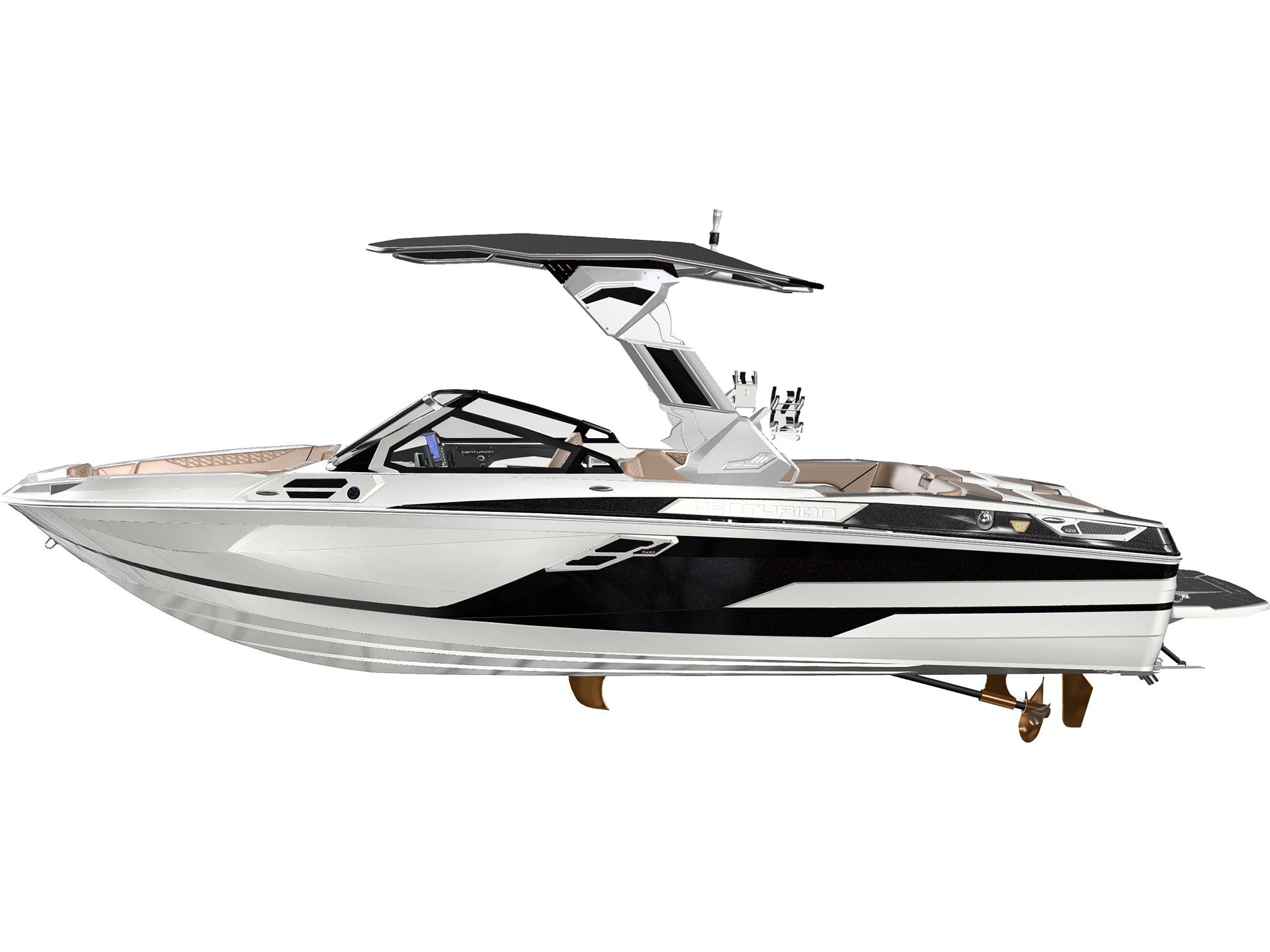 2026 Centurion Ri245 - Black Flake / White Frost Drive - BoardCo