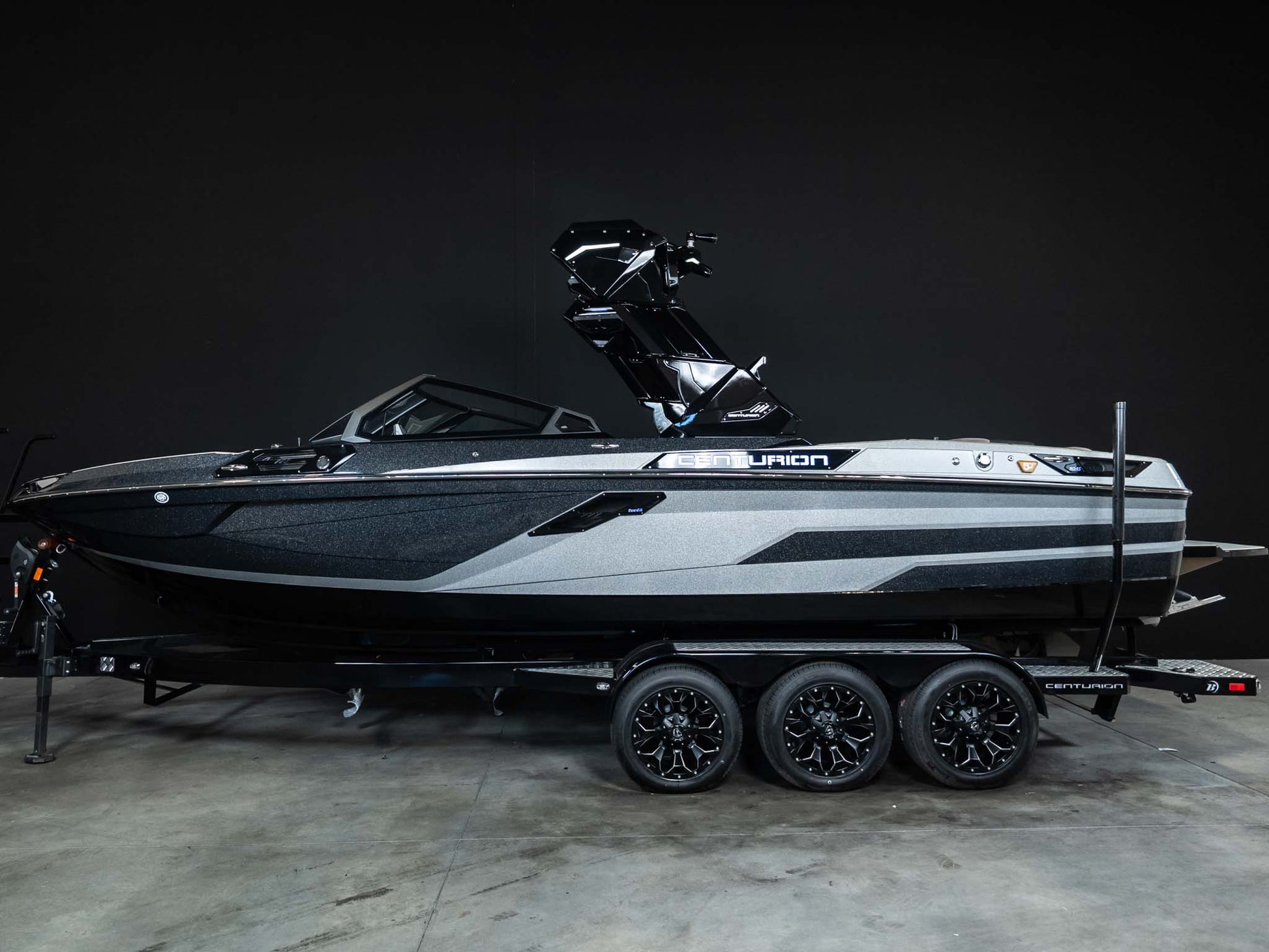 2026 Centurion Ri245 - Black Metal Flake / Silver Metal Flake - BoardCo