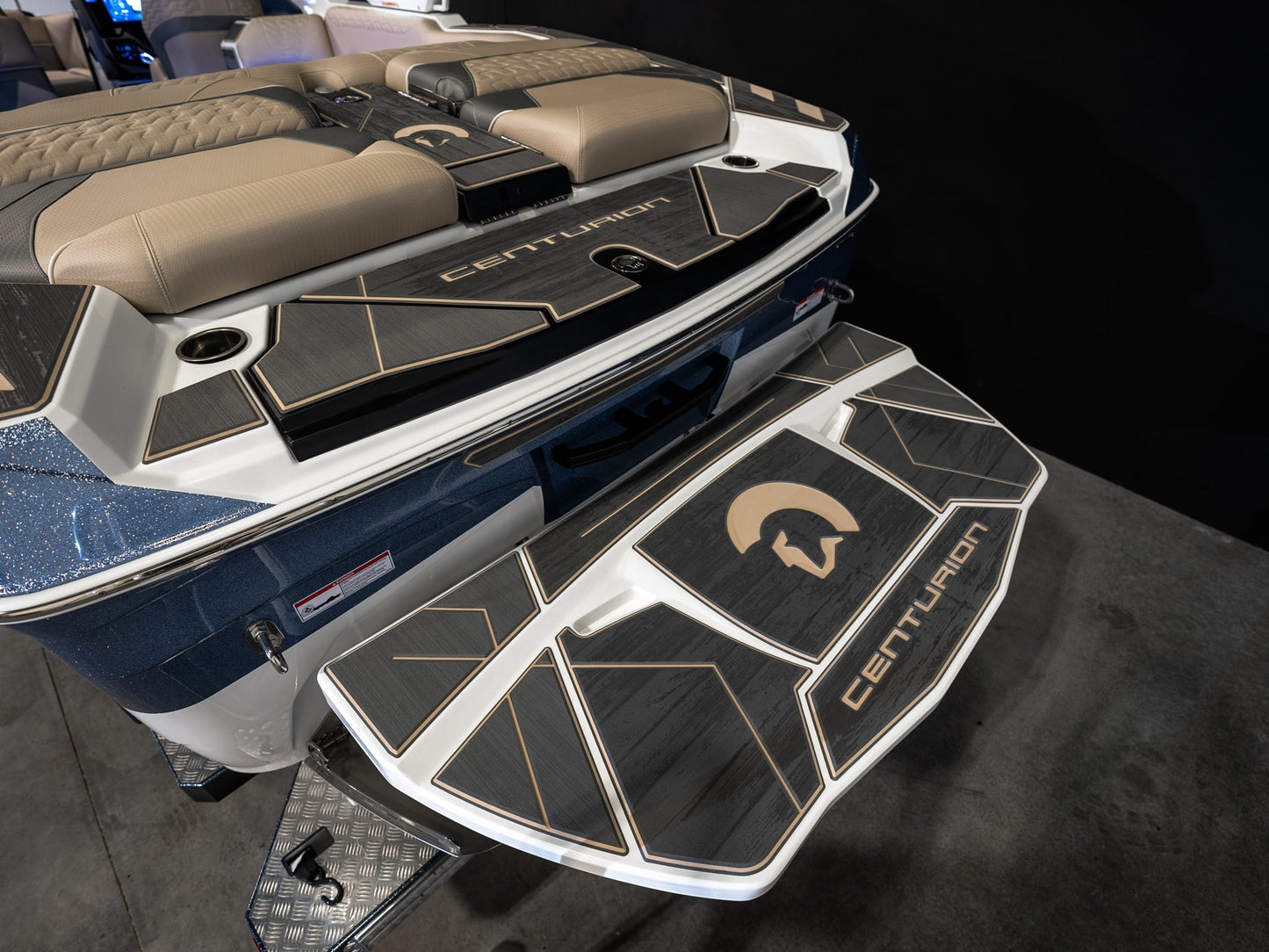 2026 Centurion Ri245 - Blue Steel Flake / White Frost - BoardCo