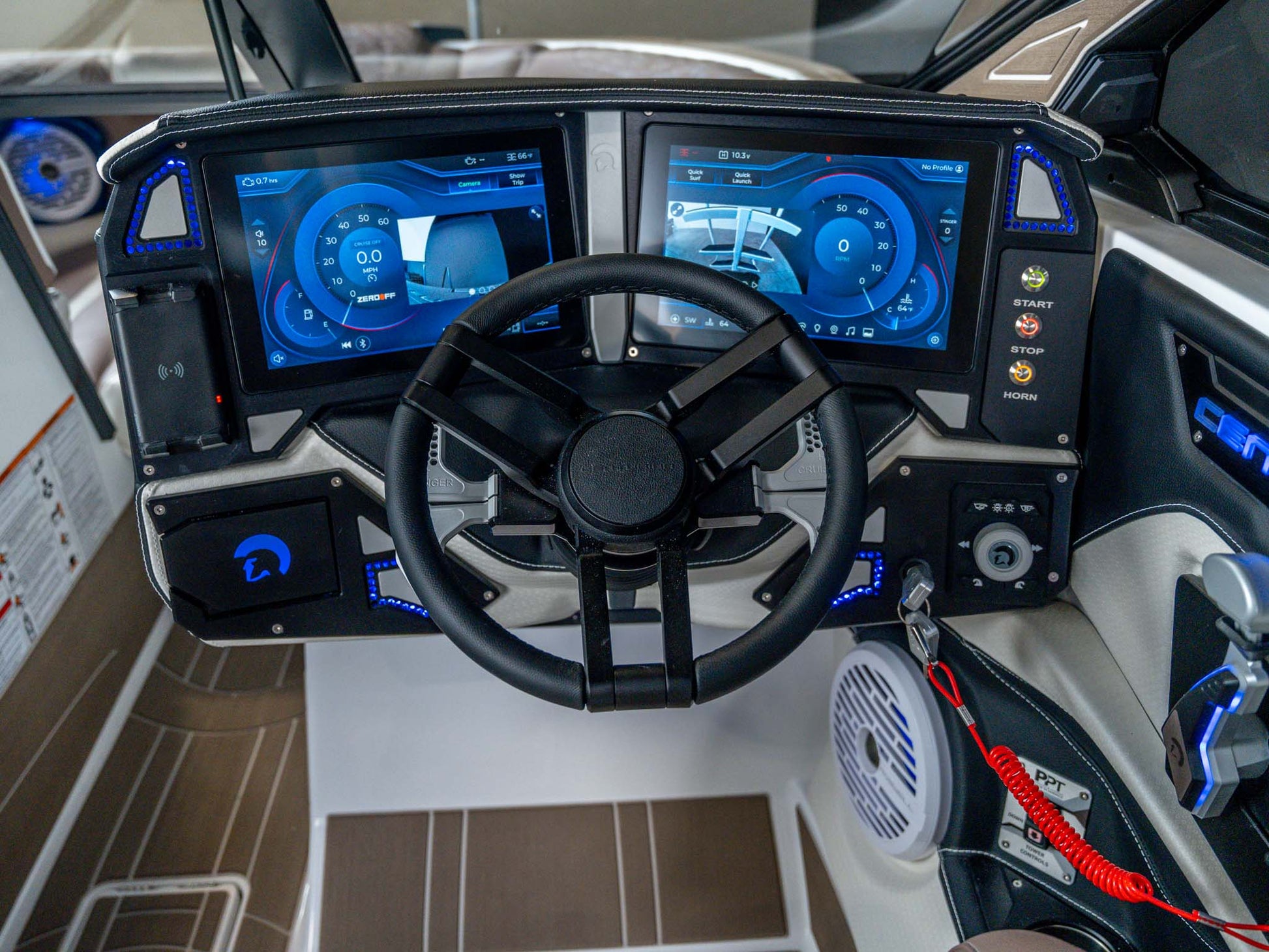 2026 Centurion Ri245 - Canadian Blue / White - BoardCo Boats