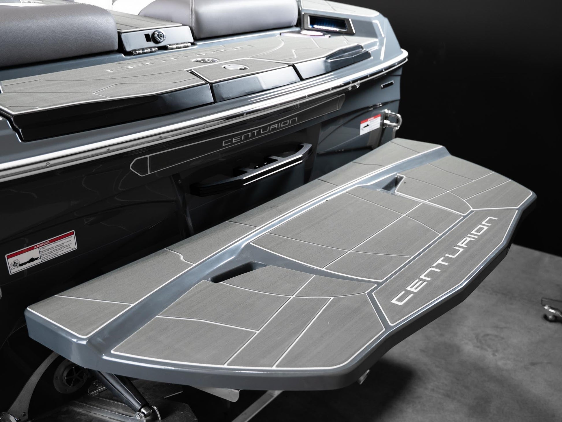 2026 Centurion Ri245 - Charcoal / White Accents - BoardCo Boats