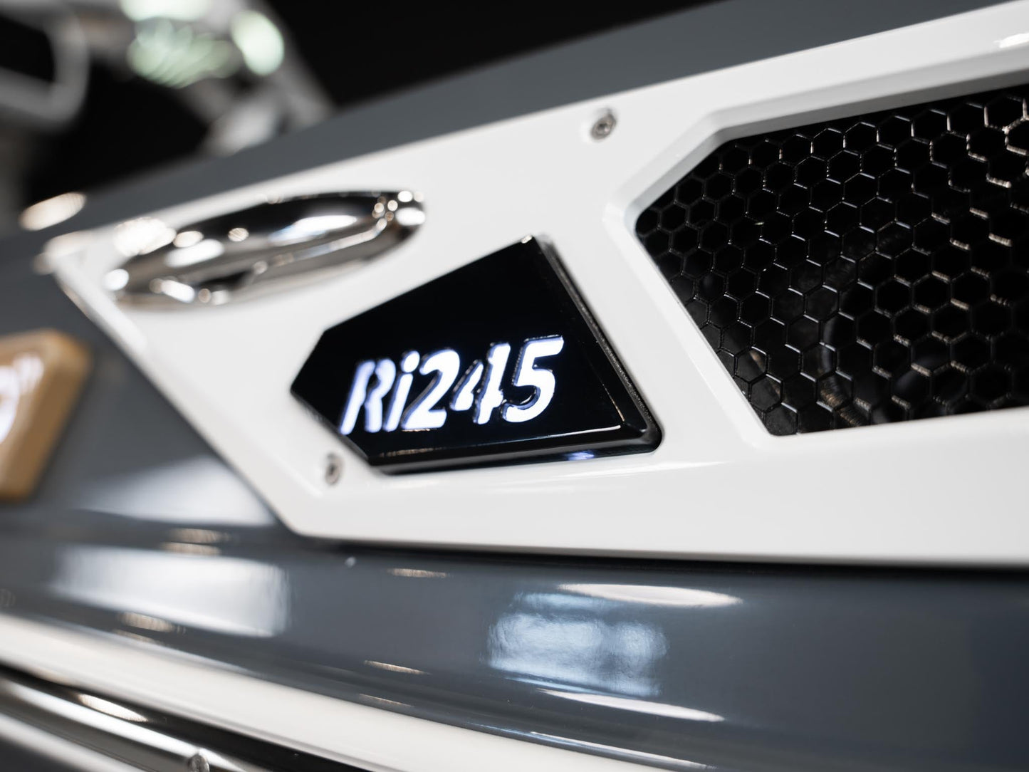 2026 Centurion Ri245 - Charcoal / White Accents - BoardCo Boats