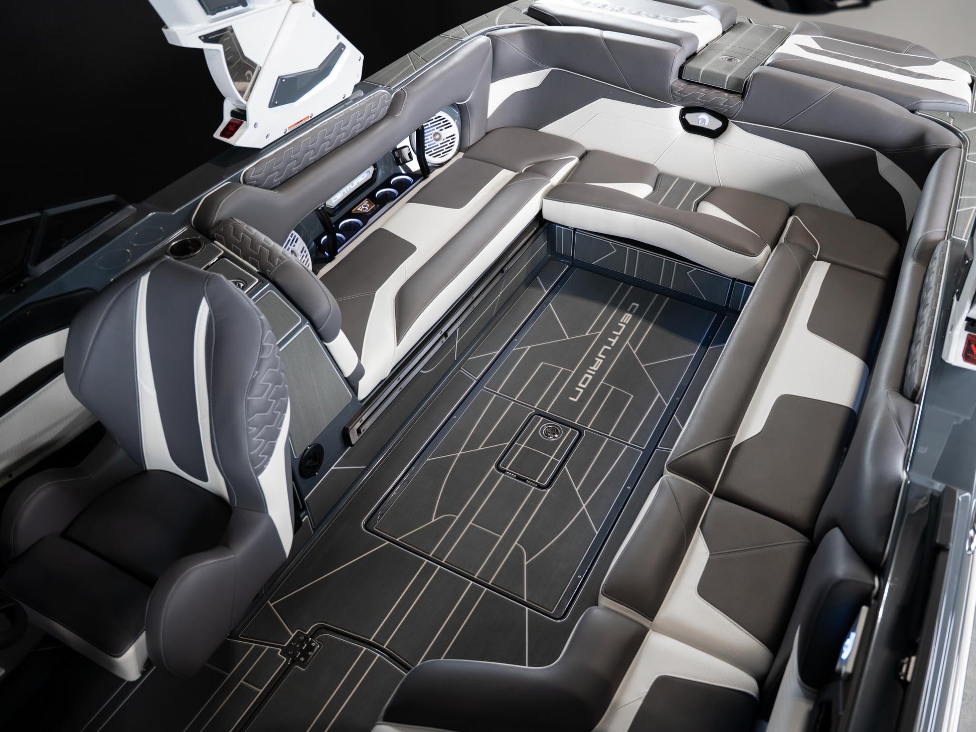 2026 Centurion Ri245 - Charcoal / White Accents - BoardCo Boats