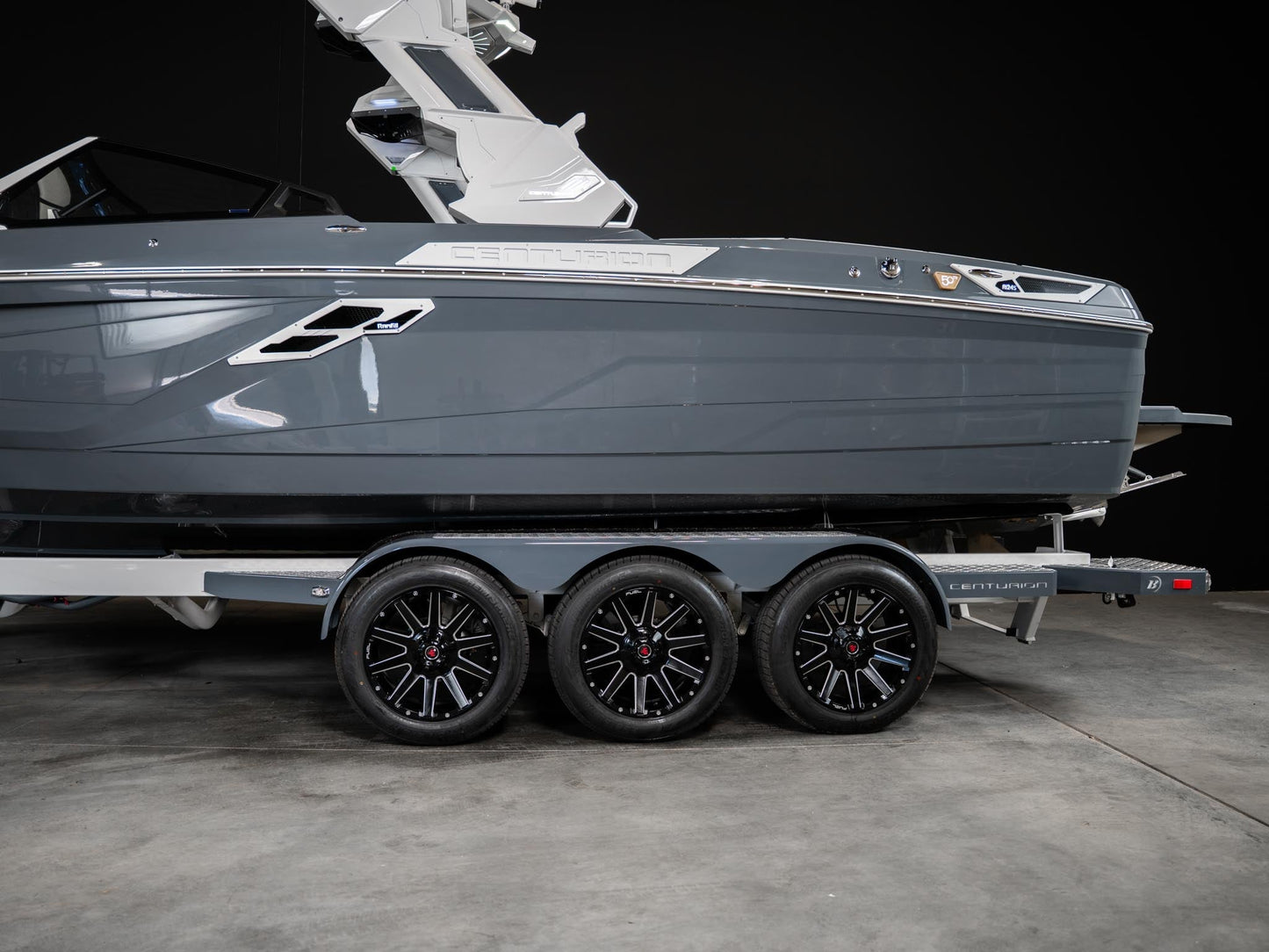 2026 Centurion Ri245 - Charcoal / White Accents - BoardCo Boats