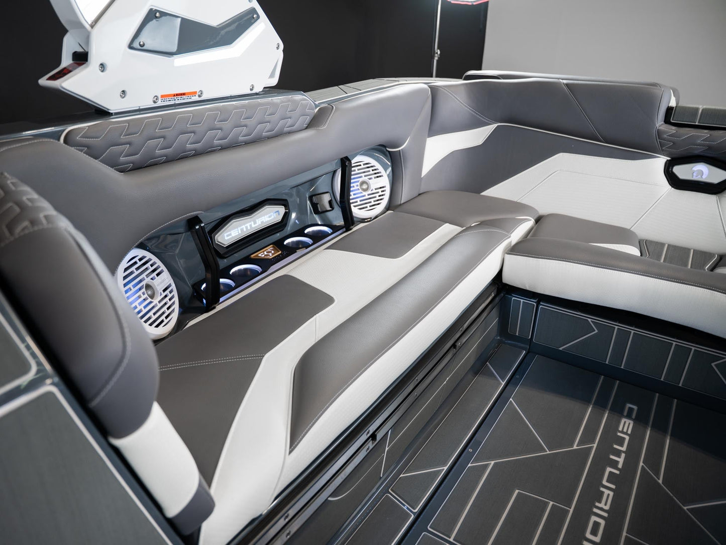 2026 Centurion Ri245 - Charcoal / White Accents - BoardCo Boats