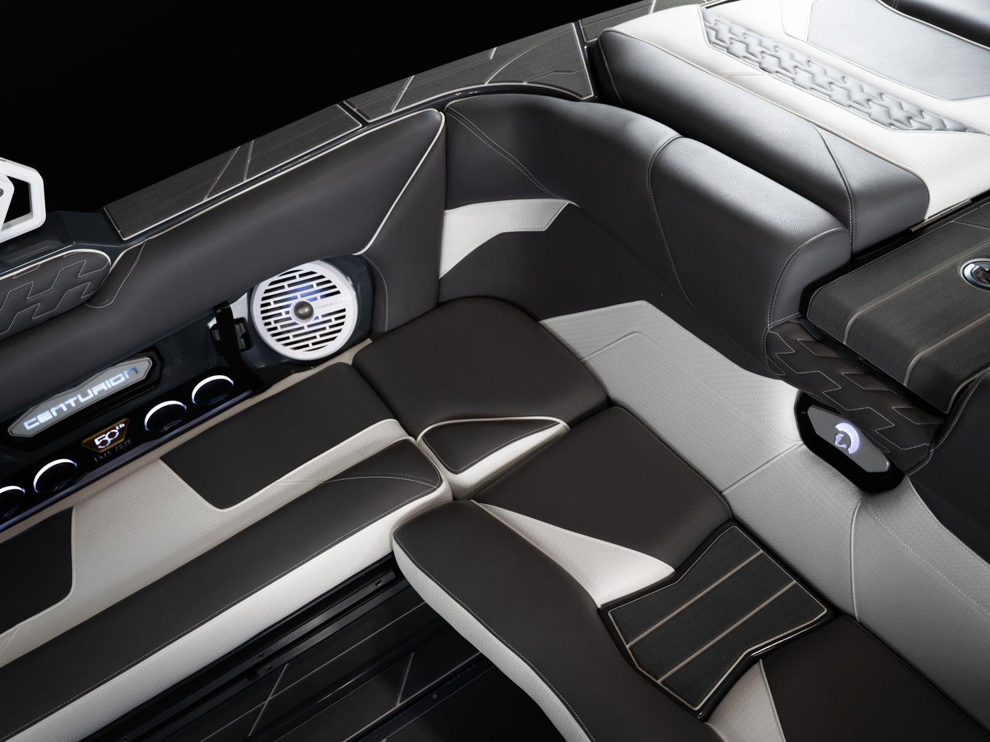 2026 Centurion Ri245 - Charcoal / White Accents - BoardCo Boats