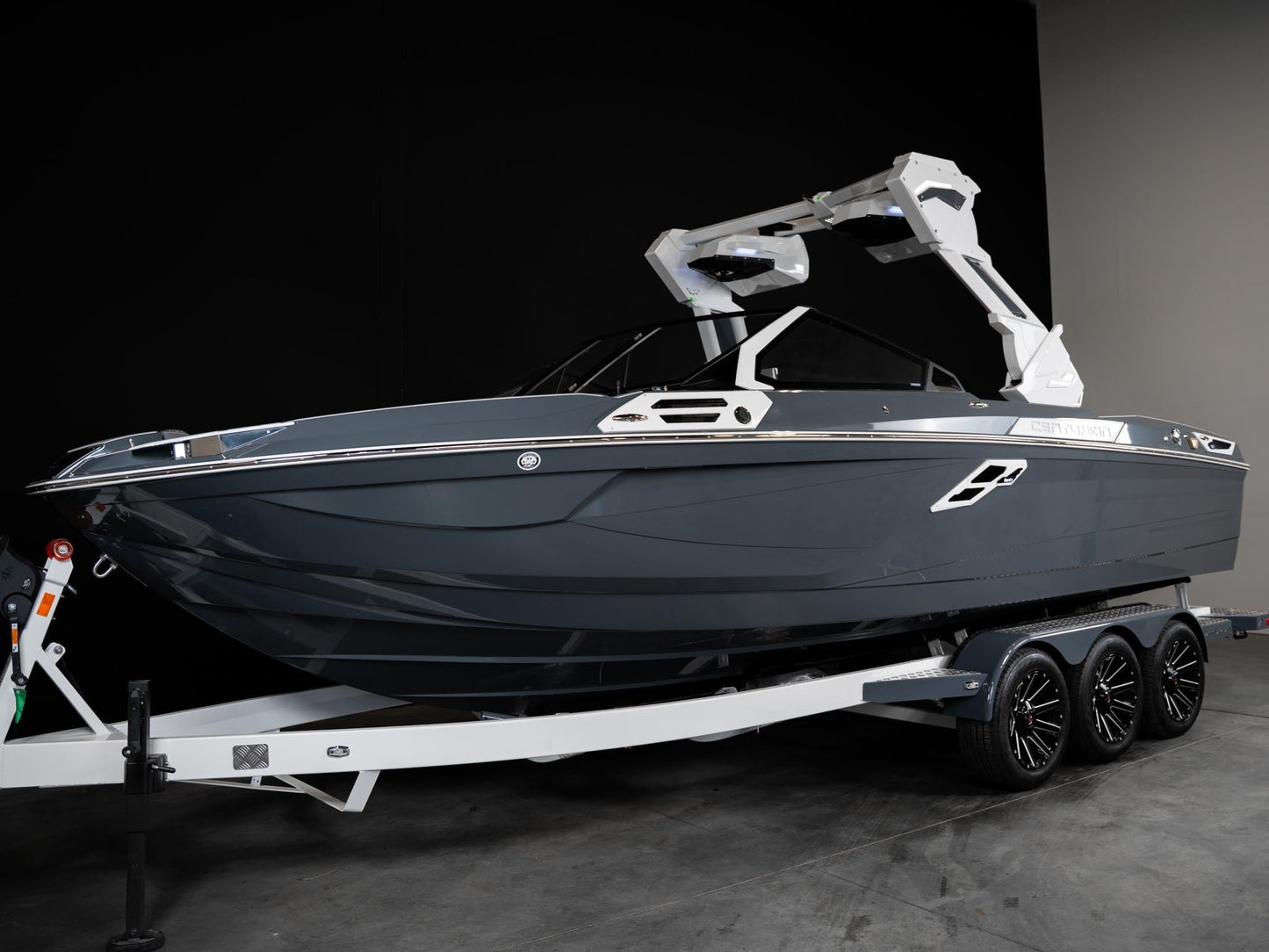 2026 Centurion Ri245 - Charcoal / White Accents - BoardCo Boats