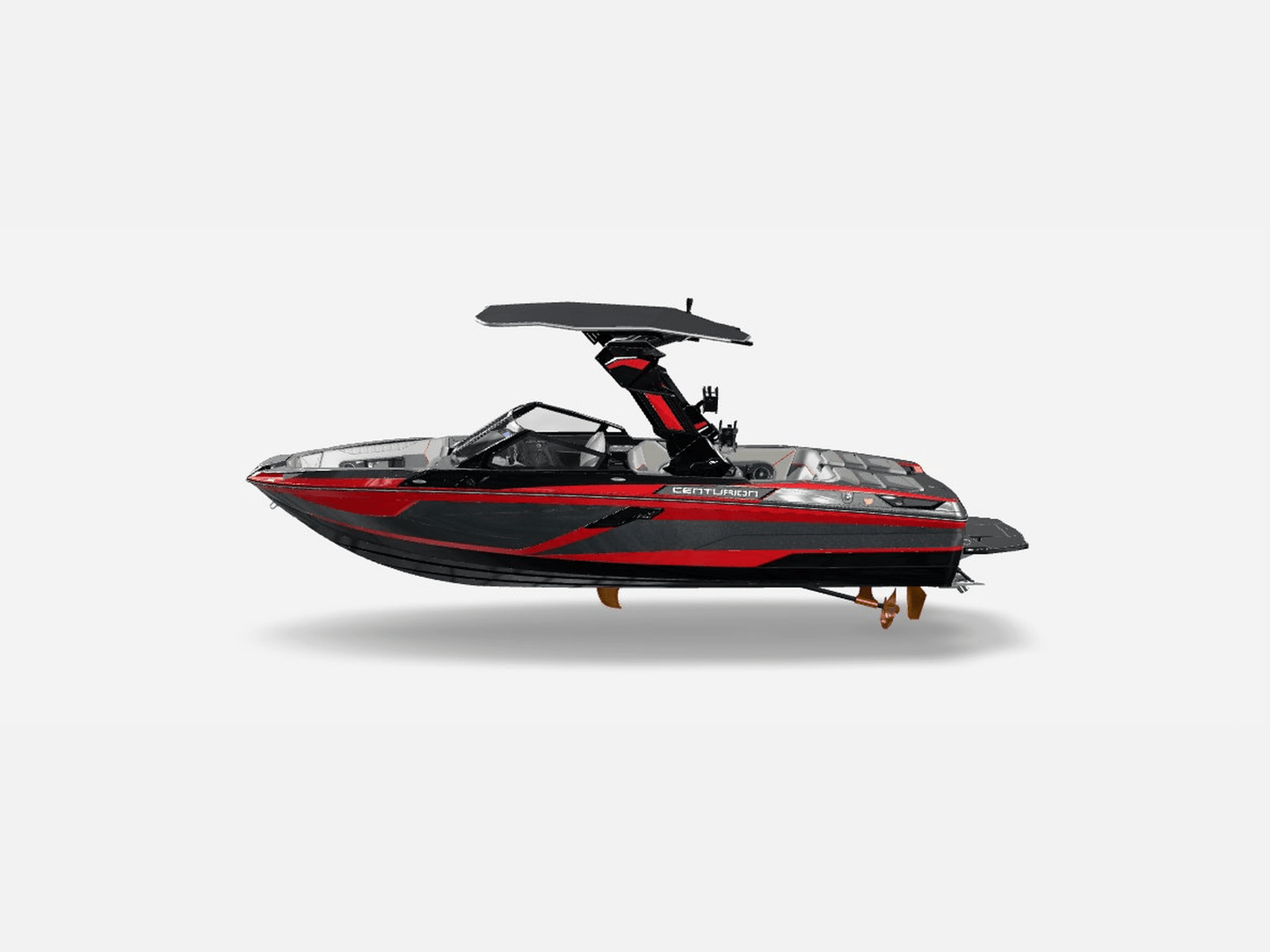 2026 Centurion Ri245 Gun Metal Flake / Red - BoardCo