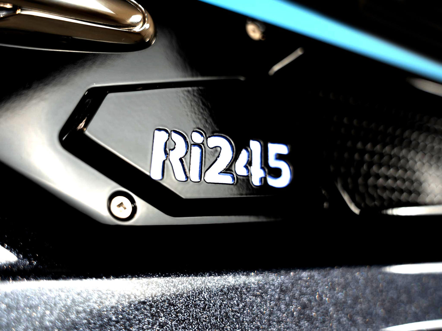 2026 Centurion Ri245 - Mist Blue / Gunmetal Flake / Onyx Black